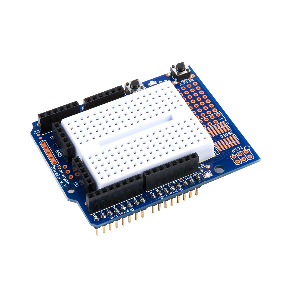 Плата расширения для Arduino UNO с макетной платой на 170 точек